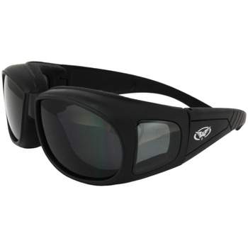 Global Vision Outfitter - Photochromic Light Adjusting Lenses- Motorcycle  Sunglasses - Free Rubber Ear Locks