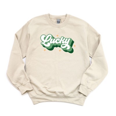 Simply Sage Market Women's Graphic Sweatshirt Retro Lucky
