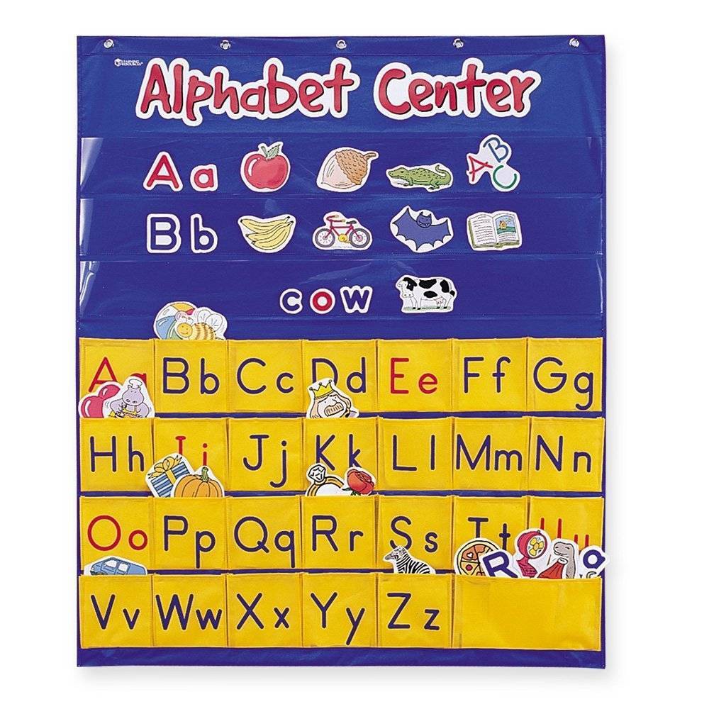 Photos - Educational Toy Learning Resources Alphabet Center Pocket Chart: Phonics Teaching Props for Preschool & Kindergarten, 213-Piece Set 