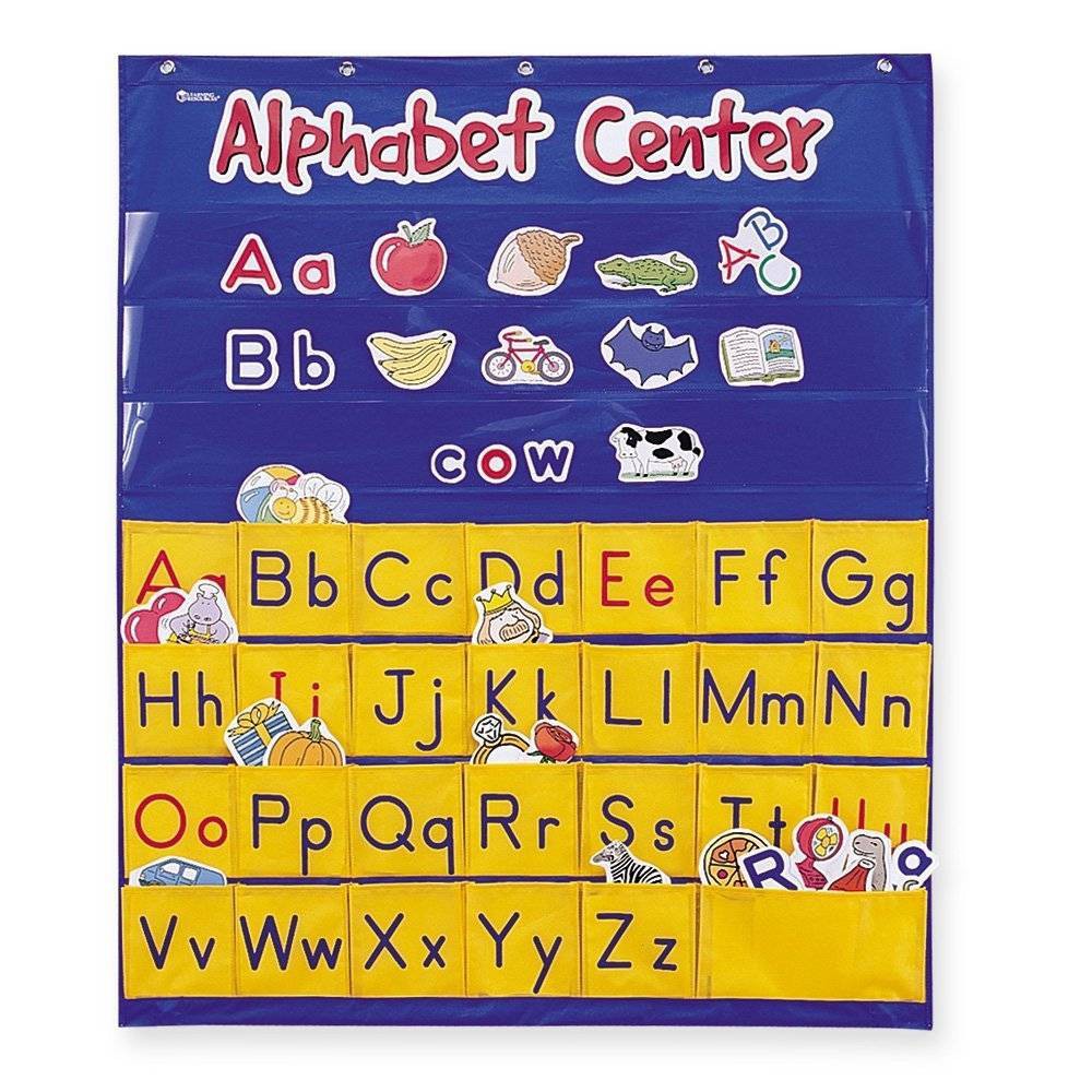 UPC 765023022469 product image for Learning Resources Alphabet Center Pocket Chart | upcitemdb.com