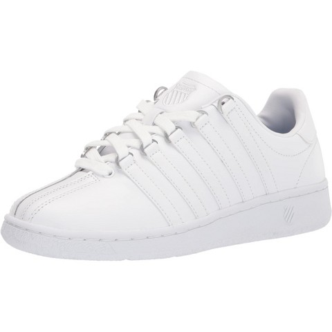Мужские K-Swiss Men's Classic VN Leather Sneaker (White/White) (11.5)