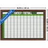 Trends International Fantasy Football 12 Team Draft Board Framed Wall Poster Prints - 3 of 4