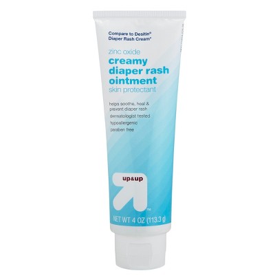 Creamy Diaper Rash Ointment - Zinc Oxide Aloe & Vitamin E - 4oz - up & up™