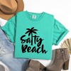 Simply Sage Market Salty Beach Garment Dyed Tee - 3 of 4