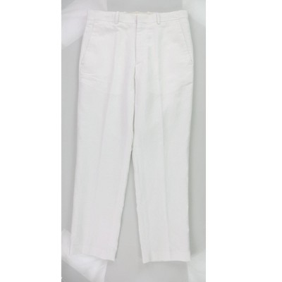 Perry Ellis Mens Linen Suit Dress Pants Slacks