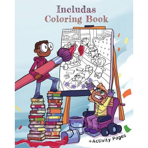 Download Includas Coloring Book Large Print By Includas Publishing Paperback Target