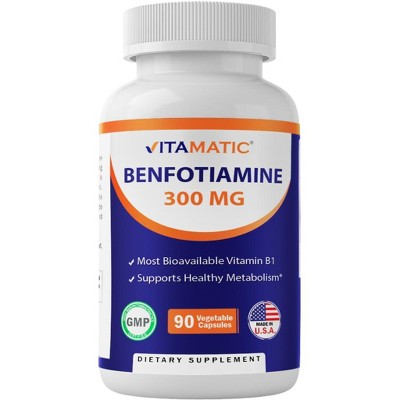Benfotiamine 300mg 90 Vegetarian Capsules
