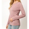 Women's Cupro Modal Slim Top - mystree - 2 of 3