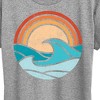 Women's - Instant Message - Wave Scene Short Sleeve Graphic T-Shirt - 2 of 4