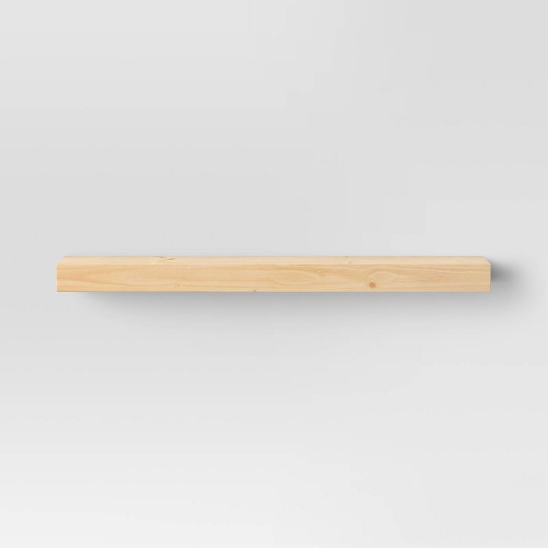 36" Floating Wood Shelf - Threshold™, 4 of 11