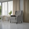 CENGHU Modern Fabric Recliner Chair for Adult, Single Reclining Armchair With Adjustable Back and Padded Cushion for Living Room, Bedroom - 2 of 4