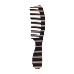Unique Bargains Durable Hair Straightening Comb For Curly Hair Black 1 Pc - 1 of 4
