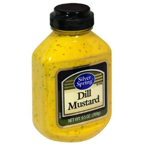 Silver Springs Dill Yellow Mustard - Case of 9 - 9.5 oz - image 1 of 1