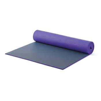 GAIAM Reversible Spiral Motion 68 in. L x 24 in. W x 6 mm T Yoga Mat (11.33  sq. ft.) 05-62435 - The Home Depot
