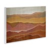 Stupell Industries Warm Glowing Mountain Range Overlay Desert Landscape Wall Plaque Art, 19" x 13" - 2 of 4
