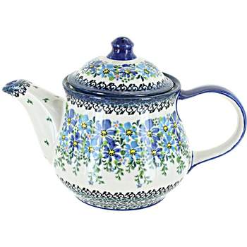 Blue Rose Polish Pottery CZ01 Galia Teapot
