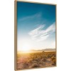Amanti Art Nevada Desert Sunrise by Bethany Young Canvas Wall Art Print Framed - 2 of 4