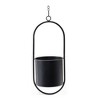 Melrose Modern Hanging Planter with Frame (Set of 2) - 4 of 4