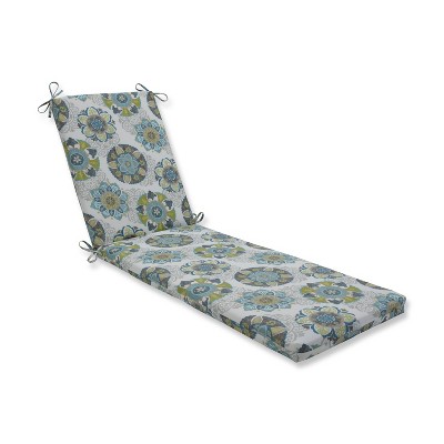 Outdoor - Indoor Allodala Oasis Blue Chaise Lounge Cushion Pillow Perfect