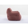 PAGED Comfy Bean Bag Chair Teddy Fabric Beanbag Chair with Ergonomic Backrest and Memory Sponge Filler for Bedroom, Living Room - 4 of 4