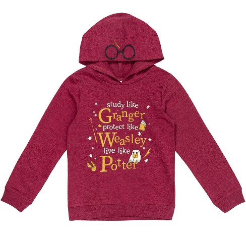 Bedrijf interval Flitsend Harry Potter Girls French Terry Pullover Hoodie Toddler To Big Kid : Target