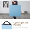 FDW Yoga Arts Mat Gymnastics Mat Wrestling Mat Tumbling Mat Gym Mat Folding Gymnastic Mat hick PU Leather Exercise Mat - 3 of 4