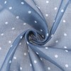 INSPIRE CHIC Women Polka Dots Cotton Linen Retro Solid Color Plain Square Neck Scarves 1Pc - 4 of 4