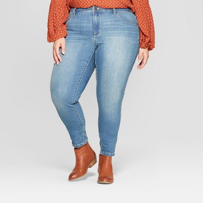 tan jeggings plus size