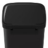 13.2 Gallon / 50L Step Trash Can, Stainless Steel Body with Plastic Lid, Soft-Close, Stay-Open 95¡ã Mode, No-Inner-Bucket Easy Bag Change, Rustproof - 4 of 4