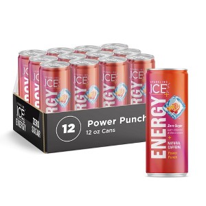 Sparkling Ice Energy Power Punch - 12 Fl Oz (Pack of 12) - 1 of 1