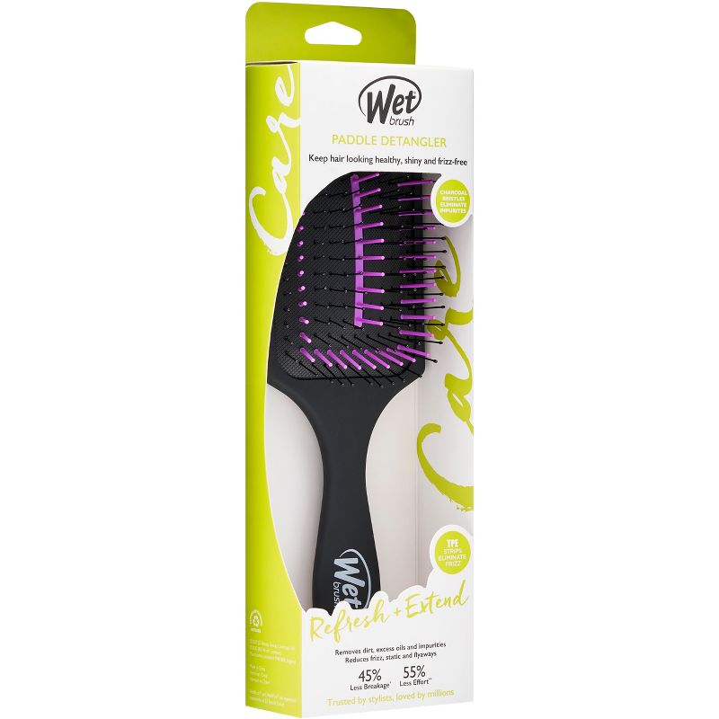 Wet Brush Charcoal Infused Paddle Hair Brush, 4 of 8