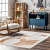 Nuloom Talia Bashful Fox Kids Pet Friendly Machine Washable Area Rug, 3' x 5', Beige - 2 of 4
