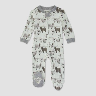 Image of Burt's Bees Baby® Baby Baa Baa Sheep Sleep N' Play - Heather Gray 6-9M