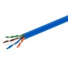 Monoprice Cat5e Ethernet Bulk Cable - 1000 Feet - Blue | Network Internet Cord - Solid, 350Mhz, CMR, Riser Rated, Pure Bare Copper Wire, 24AWG, No - 2 of 4