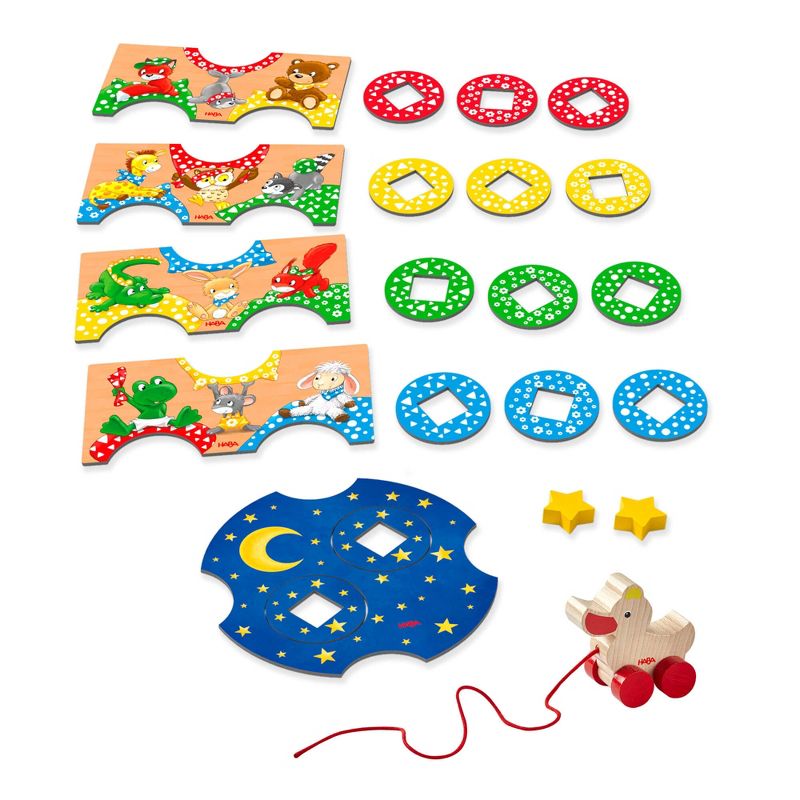 HABA My Very First Games Little Duck - A Cooperative Hat Collecting Observation Game for Toddlers Ages 2+, 5 of 8