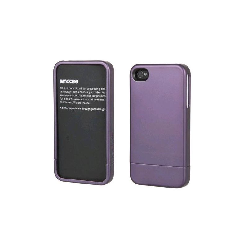 Incase Cover Case with Stand for Apple iPhone 4 - Purple, 1 of 2