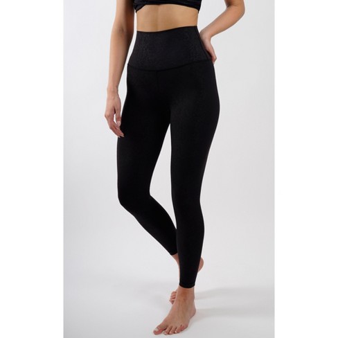 90 Degree by Reflex High Waist Tummy Control Interlink Squat Proof Ankle  Length Leggings - Black - XS : : Clothing, Shoes & Accessories