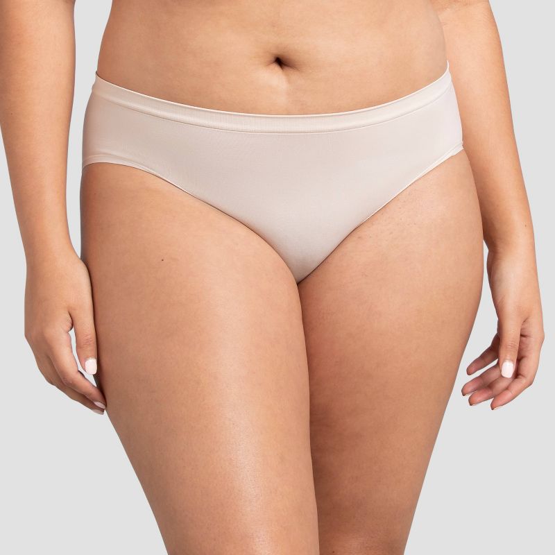 Fruit of the Loom Women's 6pk 360 Stretch Seamless Hipster Underwear - colors may vary, 4 of 6
