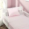 Everyday Kids 2-Pack Toddler Travel Pillowcases, 100% Soft Microfiber, Breathable, Hypoallergenic, 14"x20", Fits 12x16 to 14x19, Solid Pink - 3 of 3