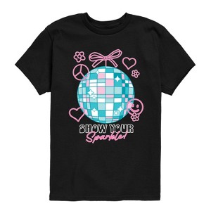 Boys' - Instant Message - Show Your Sparkle Short Sleeve Graphic T-Shirt - 1 of 4