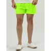 TATT 21 Men's Summer Lightweight Drawstring Waist Mesh Lining Solid Board Shorts - 4 of 4