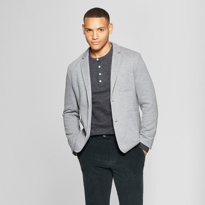 knit blazer men