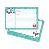 Paper Frenzy North Pole Santa and Mrs. Claus Christmas Holiday 4 x 6 Recipe Cards - 25 Pack - 2 of 2