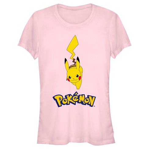 Girl's Pokemon Miraidon Portrait T-Shirt - Light Pink - Large