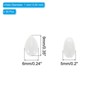 Unique Bargains Czech Glass Teardrop Clear Versatile Craft Loose Beads Puffed Raindrop Beads 50 Pcs - 2 of 4