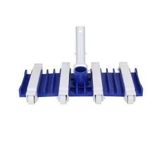 Northlight Flexible Heavy Weighted Vacuum Head for In-Ground Swimming Pools 19" - Blue/White - 1 of 3