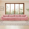 149'' Straight Sectional Sofas with 32D High-Density Sponge, Ergonomic Design, and Free Combination - 2 of 4