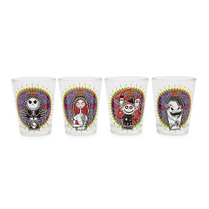 Silver Buffalo Disney Nightmare Before Christmas Mini Shot Glasses | Set of 4 - 1 of 4