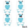 Big Dot of Happiness Yeti to Party - Decorations DIY Abominable Snowman Party or Birthday Party Essentials - Set of 20 - 3 of 4