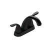 ChicFurnit Bathroom Sink Faucet Two Handle CUPC Certified Sleek Design for Modern Spaces, Black, 9.84"*7.09"*5.12" - 3 of 4